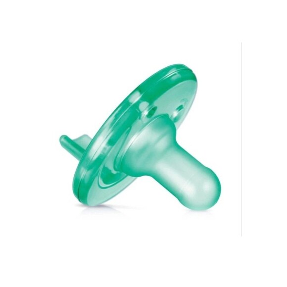 (10) Philips  Newborn NICU Soothie Pacifier, Green, 0-3 Months, Hospital - Picture 3 of 3